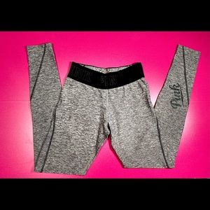 PINK Gray Leggings